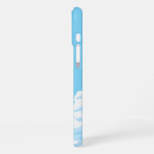 SlipperyJoe's twee superhelden zoenen vliegende au iPhone Hoesje (Linkerkant)