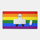 SlipperyJoe's two-spirit trotsky-vlag Inheemse sym Bureaumat (Keyboard & Muis)