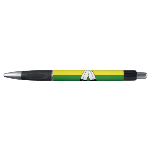SlipperyJoe's two-spirit trotsky-vlag Inheemse sym Pen (Voorkant)