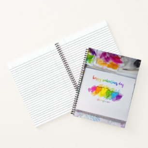 SlipperyJoe's Valentijnsdag gevoel LGBTQ+ homo Notitieboek