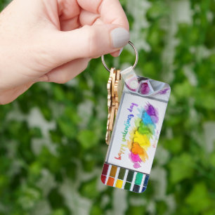 SlipperyJoe's Valentijnsdag gevoel LGBTQ+ homo Sleutelhanger