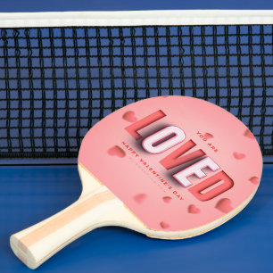 SlipperyJoe's Valentijnsdagcadeaus romantische too Tafeltennisbatje