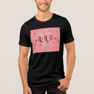 SlipperyJoe's Valentijnsdagcadeaus romantische too Tri-Blend Shirt