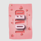 SlipperyJoe's Valentine's Day gifts romantic tone  Golfhanddoek (Voorkant)