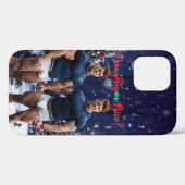 SlipperyJoe's versierde besneeuwde kerstboom Case-Mate iPhone Case (Achterkant (horizontaal))