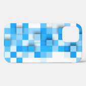 SlipperyJoe's vierkanten kunstwerk mozaïek modern Case-Mate iPhone Case (Achterkant (horizontaal))