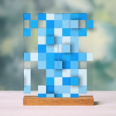 SlipperyJoe's vierkanten maken kunst mozaïek moder Acryl Bord (Neutraal)