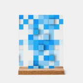 SlipperyJoe's vierkanten maken kunst mozaïek moder Acryl Bord (Voorkant)