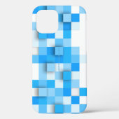 SlipperyJoe's vierkanten maken kunst mozaïek moder Case-Mate iPhone Case (Achterkant)