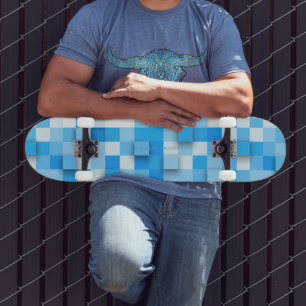 SlipperyJoe's vierkanten maken kunst mozaïek moder Persoonlijk Skateboard
