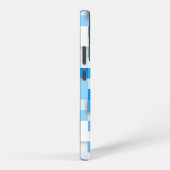 SlipperyJoe's vierkanten maken kunst mozaïek moder Samsung Galaxy Hoesje (Rechterkant)