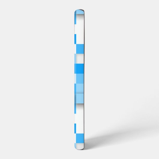 SlipperyJoe's vierkanten maken kunst mozaïek moder Samsung Galaxy Hoesje (Linkerkant)