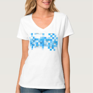 SlipperyJoe's vierkanten maken kunst mozaïek moder T-shirt