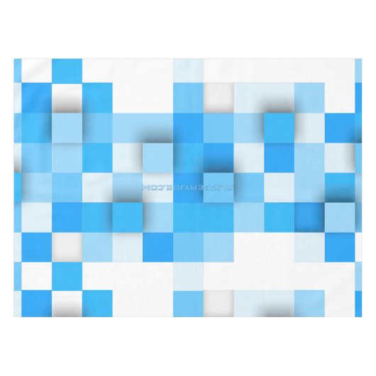 SlipperyJoe's vierkanten maken kunst mozaïek moder Tafelkleed (Voorkant (Horizontaal))