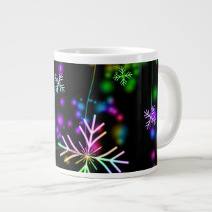 SlipperyJoe's vrolijke levendige kerstsfeer Grote Koffiekop