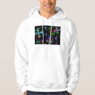 SlipperyJoe's vrolijke levendige kerstsfeer Hoodie
