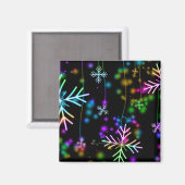 SlipperyJoe's vrolijke levendige kerstsfeer  Magneet (Voorkant / Achterkant)