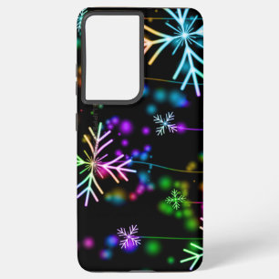 SlipperyJoe's vrolijke levendige kerstsfeer  Samsung Galaxy Hoesje