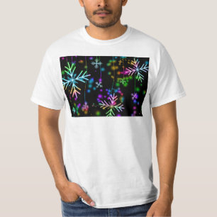 SlipperyJoe's vrolijke levendige kerstsfeer  T-shirt