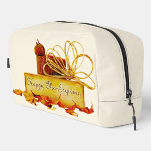 SlipperyJoe's warme feestelijke Thanksgiving-sfeer Toilettasje