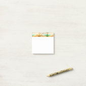 SlipperyJoe's warme idyllische strandtafereel camp Post-it® Notes (Op bureau)