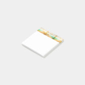 SlipperyJoe's warme idyllische strandtafereel camp Post-it® Notes (Schuin)