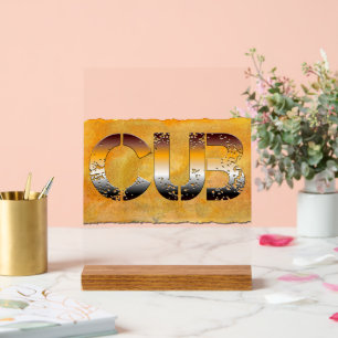 SlipperyJoe's welpbeer cultureel verankerde LGBTQI Acryl Bord