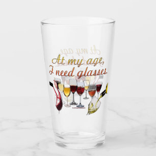 SlipperyJoe's wijn drinkglas ondeugende grap rood Glas