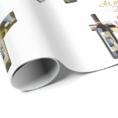 SlipperyJoe's wijnglazen gefermenteerde druiven wi Cadeaupapier (Rol Hoek)