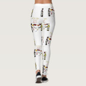 SlipperyJoe's wijnglazen gefermenteerde druiven wi Leggings (Achterkant)