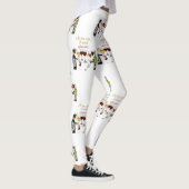 SlipperyJoe's wijnglazen gefermenteerde druiven wi Leggings (Rechts)