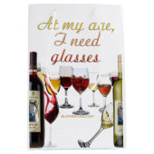 SlipperyJoe's wijnglazen gefermenteerde druiven wi Medium Cadeauzakje (Voorkant)