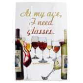 SlipperyJoe's wijnglazen gefermenteerde druiven wi Medium Cadeauzakje (Achterkant)