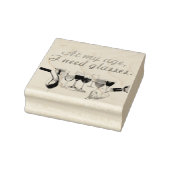 SlipperyJoe's wijnglazen gefermenteerde druiven wi Rubberstempel (Stempel)