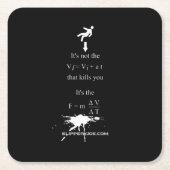 SlipperyJoe's wiskunde van de Wetenschap Kartonnen Onderzetters (Voorkant)