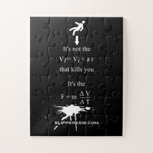 SlipperyJoe's wiskunde van de Wetenschap Legpuzzel (Verticaal)