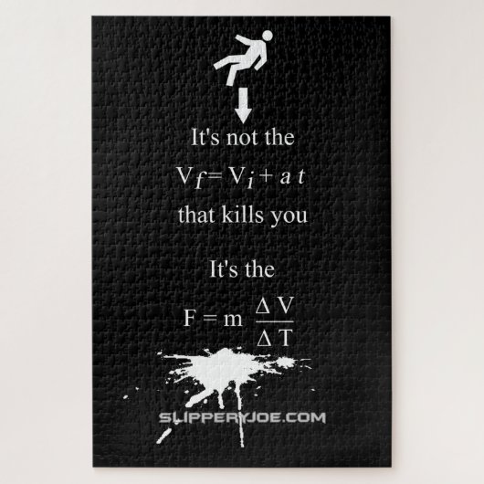 SlipperyJoe's wiskunde van de Wetenschap Legpuzzel (Verticaal)