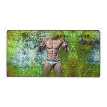 SlipperyJoe's witte gespierde sexy man speedo zwar