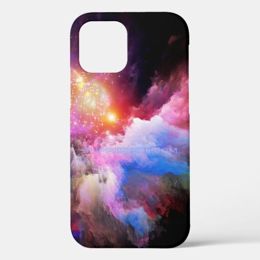 SlipperyJoe's wolkenkunst abstract levendig surreë Case-Mate iPhone Case (Achterkant)