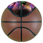 SlipperyJoe's wolkenkunstwerk abstracte levendige Basketbal (Rechts)