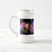 SlipperyJoe's wolkenkunstwerk abstracte levendige Bierpul (Links)
