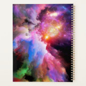 SlipperyJoe's wolkenkunstwerk abstracte levendige  Planner (Achterkant)