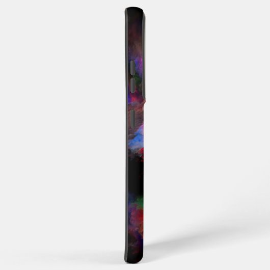 SlipperyJoe's wolkenkunstwerk abstracte levendige  Samsung Galaxy Hoesje (Rechterkant)