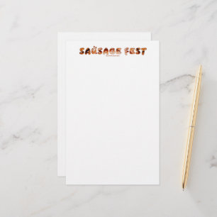 SlipperyJoe's worst fest woorden lang vlees sappig Briefpapier