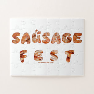 SlipperyJoe's worst fest woorden lang vlees sappig Legpuzzel