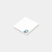 SlipperyJoe's zwevende cluster van kubussen groott Post-it® Notes (Schuin)