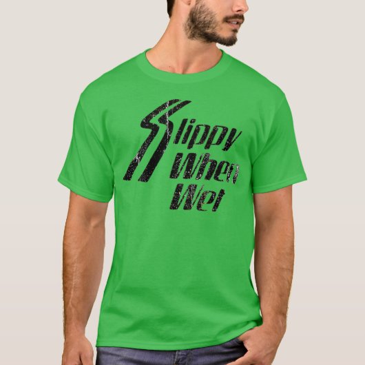 Slippy wanneer nat t-shirt (Voorkant)