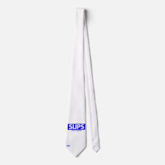 Slips - Blåvitt Stropdas