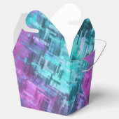 slipstream digihatch - blauwgroen en paarse: bedankdoosjes (Geopend)