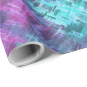 slipstream digihatch - blauwgroen en paarse: cadeaupapier (Rol Hoek)